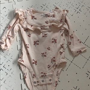 Organic Oliver & rain bodysuit  (SPEARIMINT BABY)